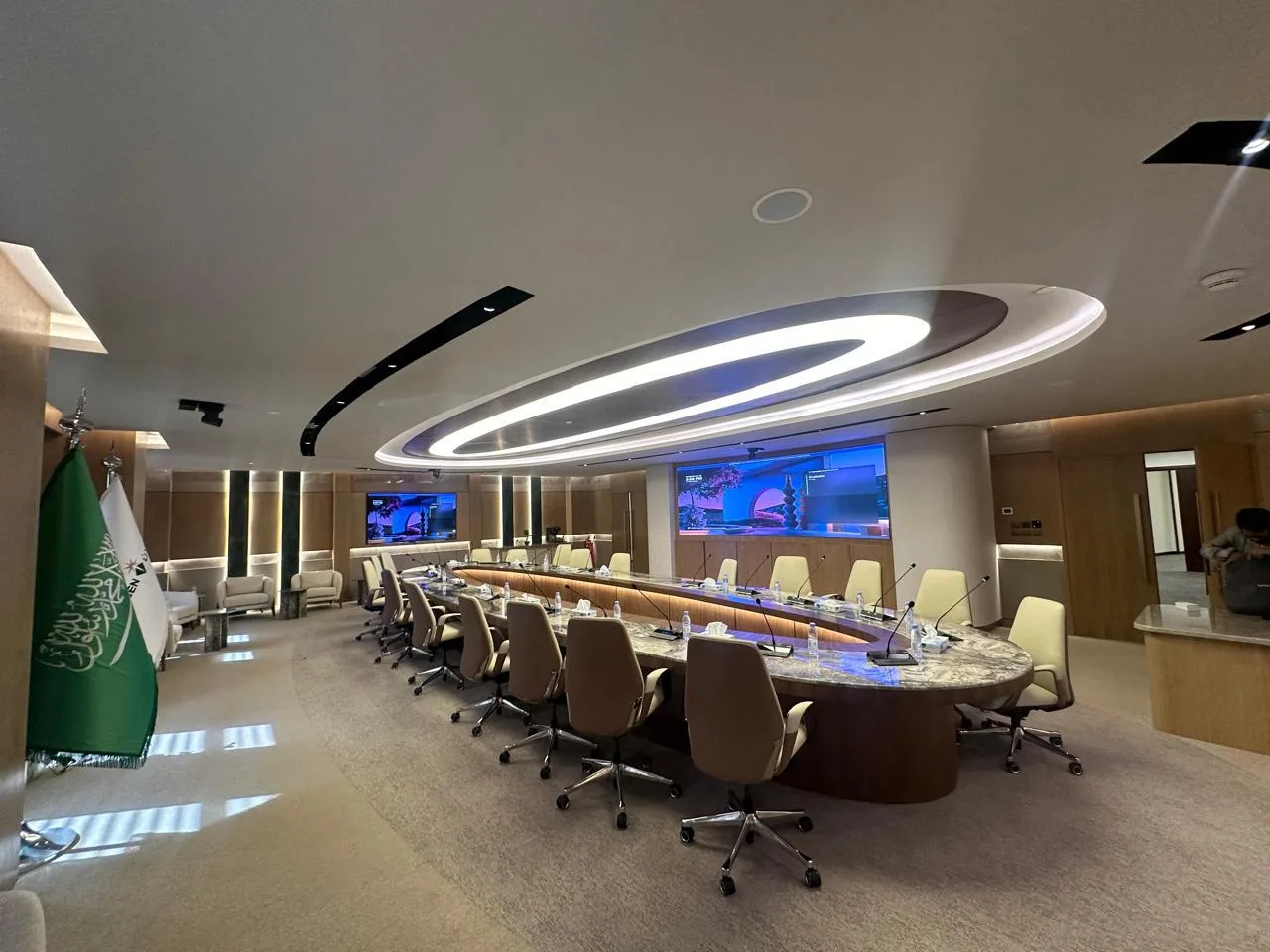 Conference room detail