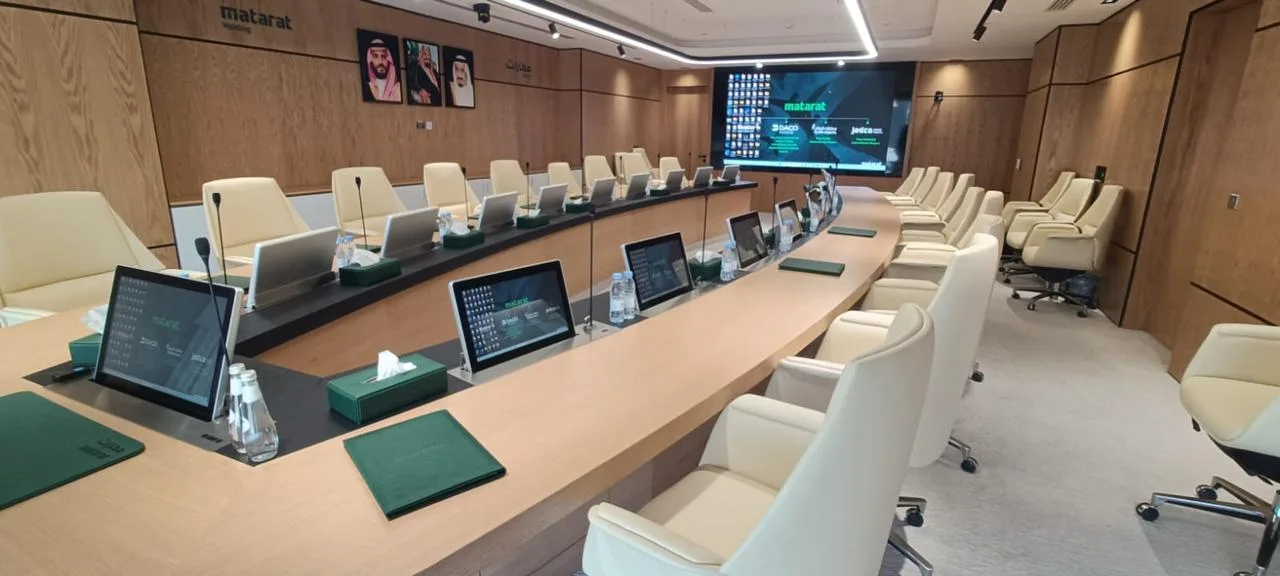 Matarat project boardroom